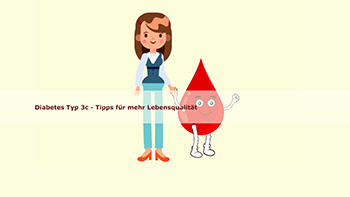 Erklärungsfilm Diabetes Typ 3c - Tipps für mehr Lebensqualität
